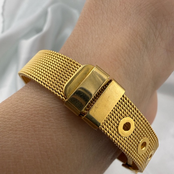 Popular charms Gold Butterfly flowers floral Bracelet - Picture 5 of 11